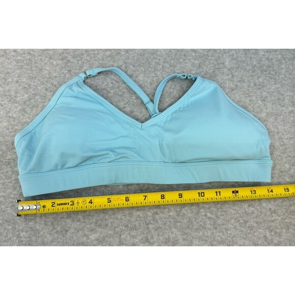 RXRXCOCO Sports‎ Bra for Women Spaghetti Strap Large, Light Blue NWT - Picture 4 of 5